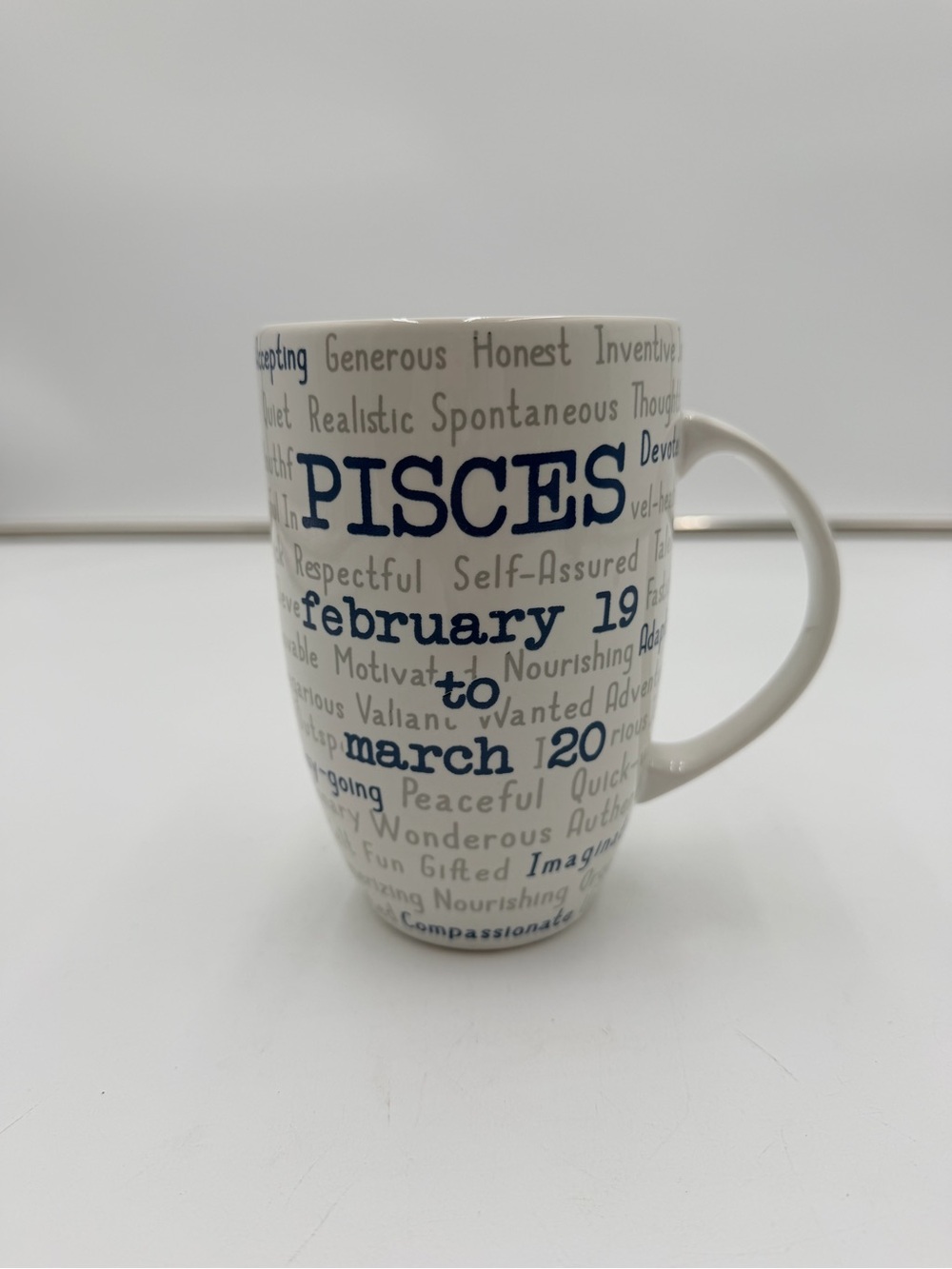 Coventry Pisces Horoscope Zodiac Coffee Mug February March Astrology